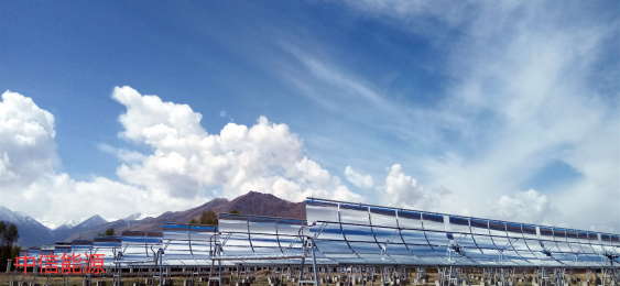 西藏達孜槽式太陽能農業溫室供熱項目